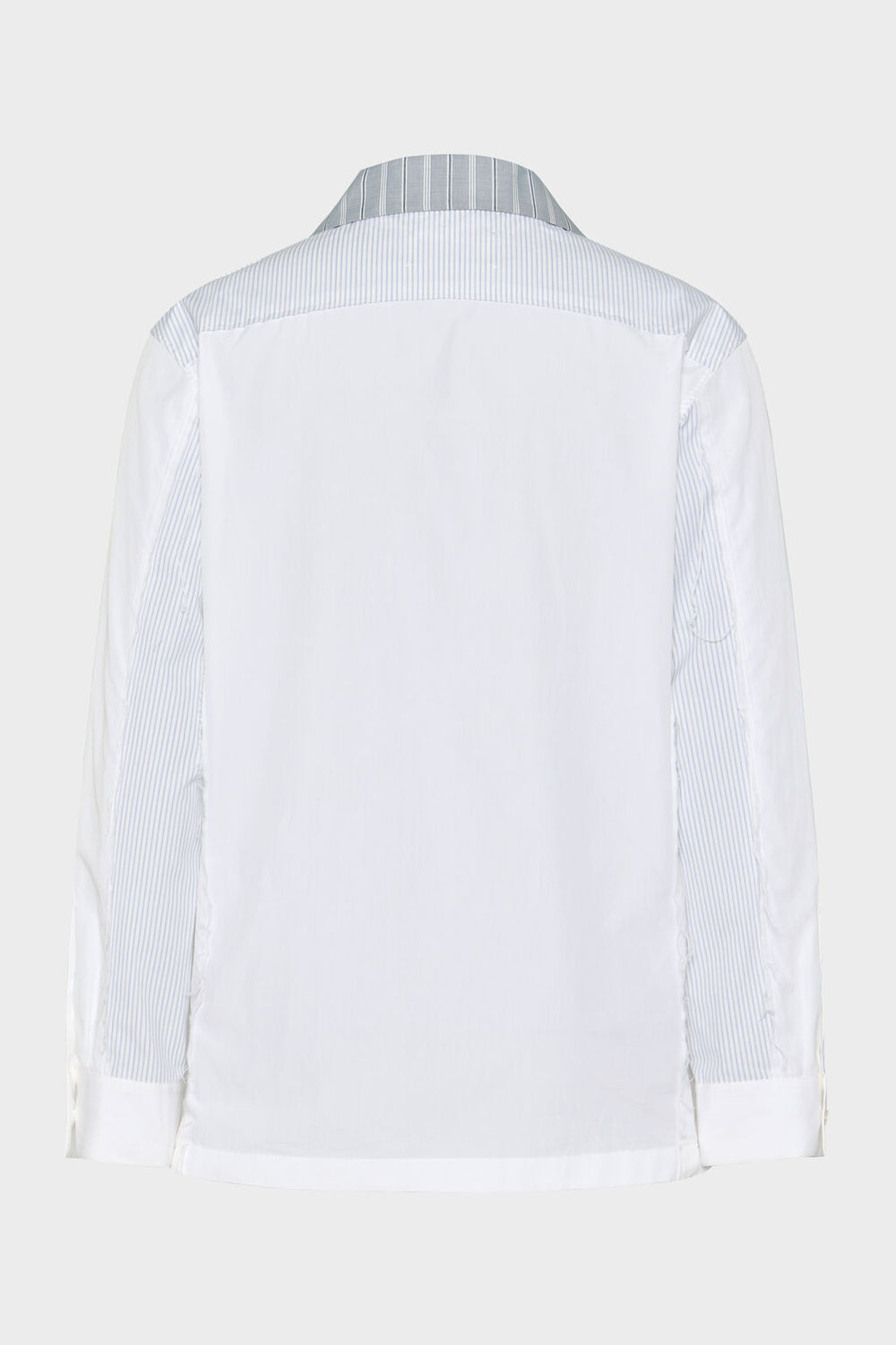 Maison Margiela Patchwork pinstripe shirt