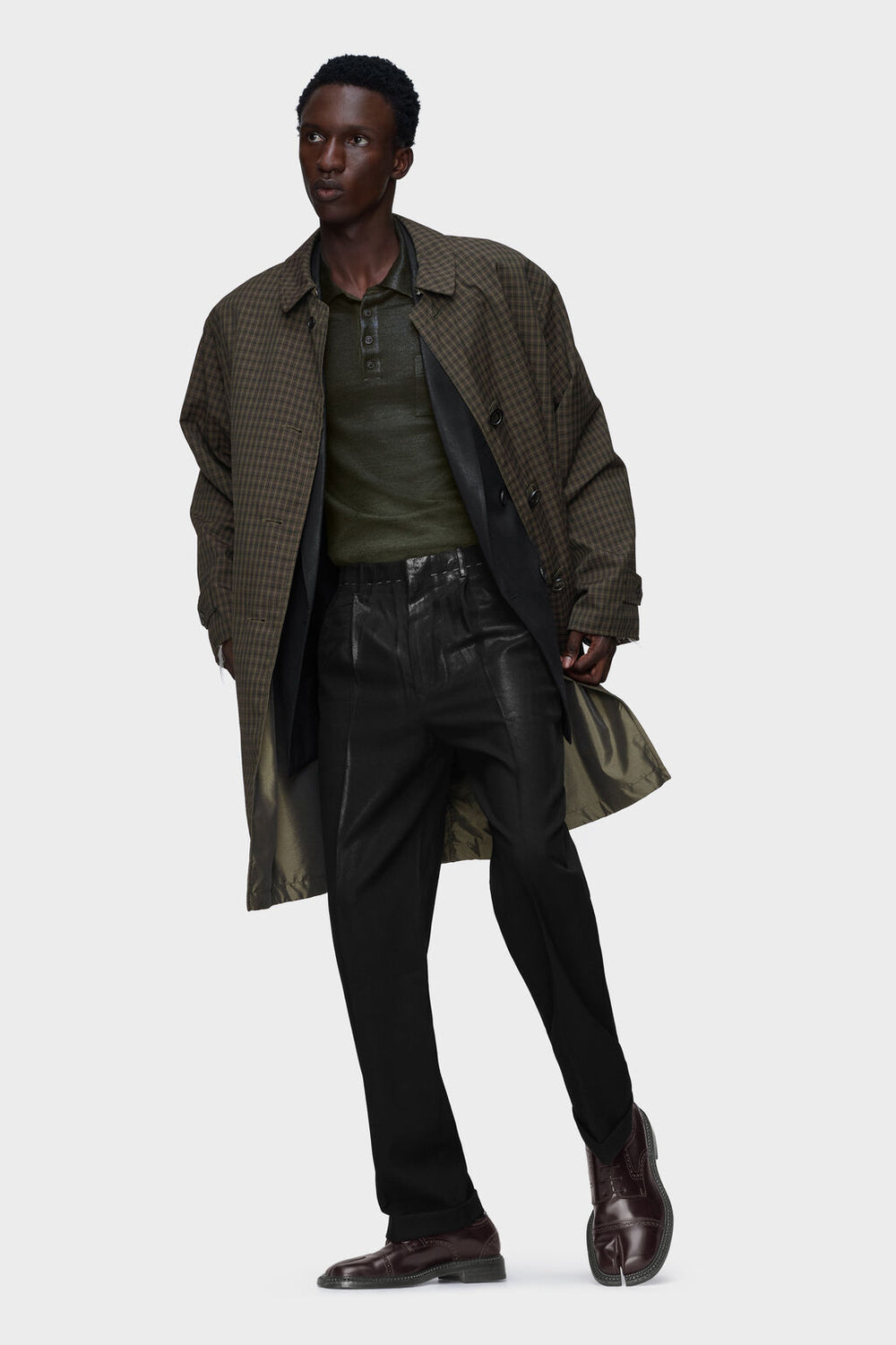 Maison Margiela Foil print wool sweater