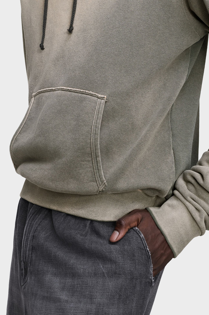 Cotton hooded sweatshirt