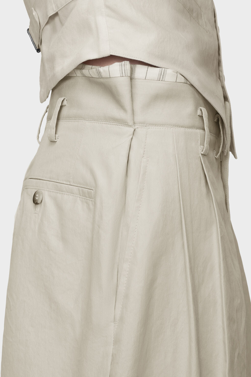 Cotton silk shorts