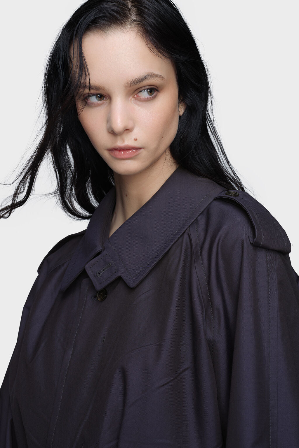 【希少・美品】Maison Margiela ネイビー トレンチコート 46 Designer BLUE Trench coat | Shop Online | Maison Margiela