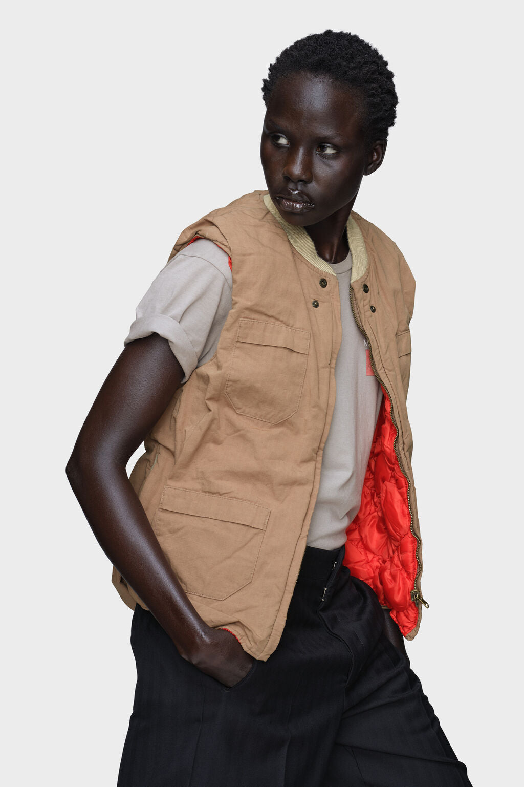 Reversible gilet