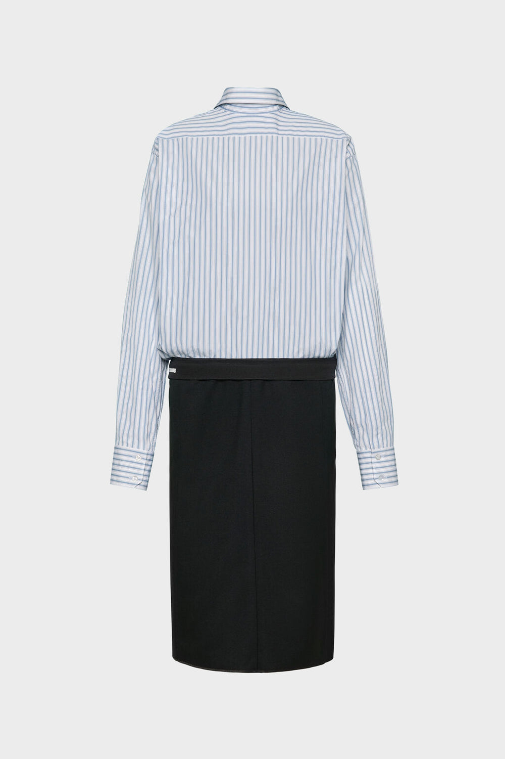 Maison Margiela Reversed stripe shirtdress