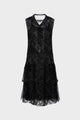 Sheer tea dress