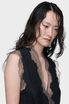 Maison Margiela فستان ميدي من الحرير