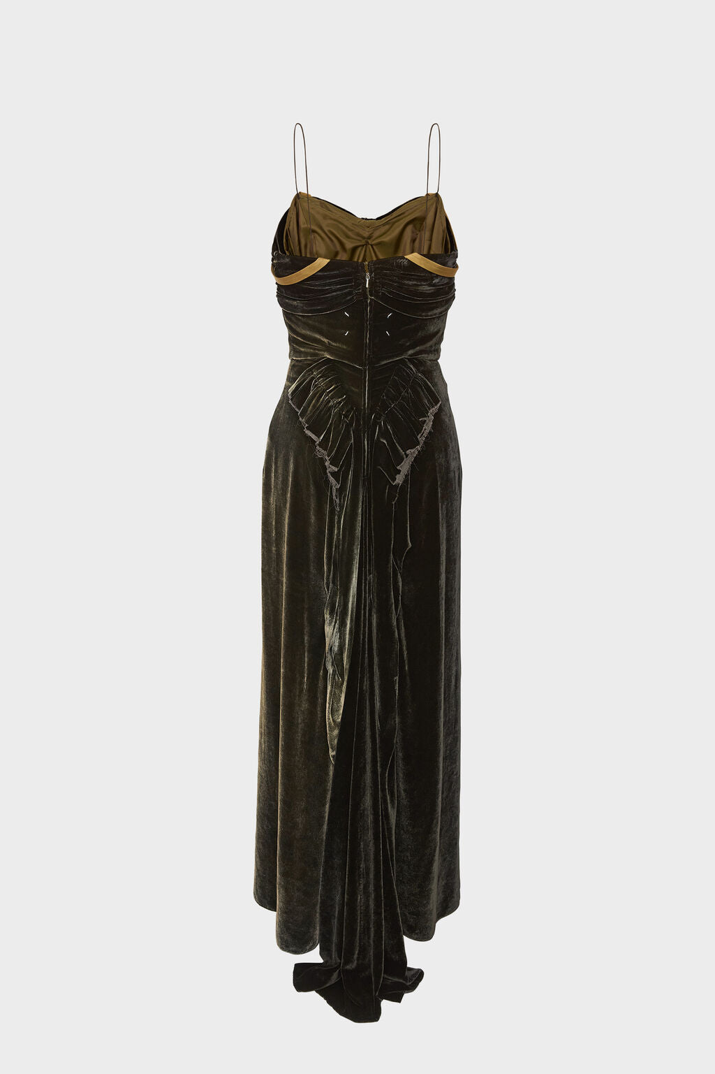 Silk maxi dress