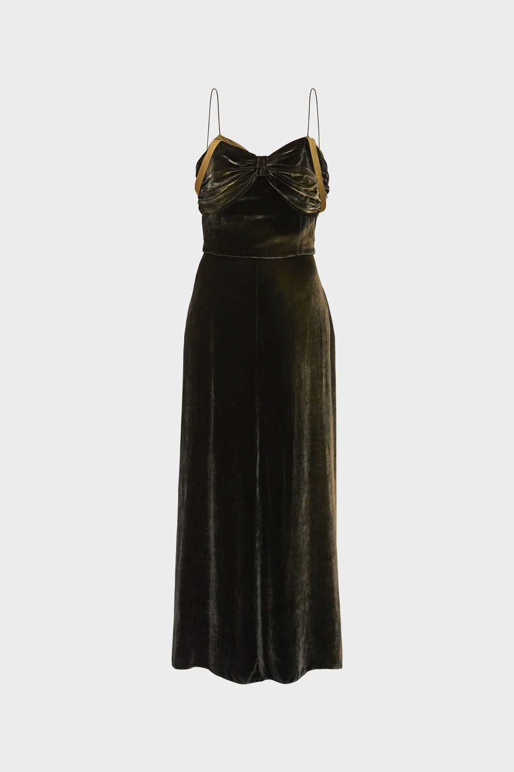 Silk maxi dress