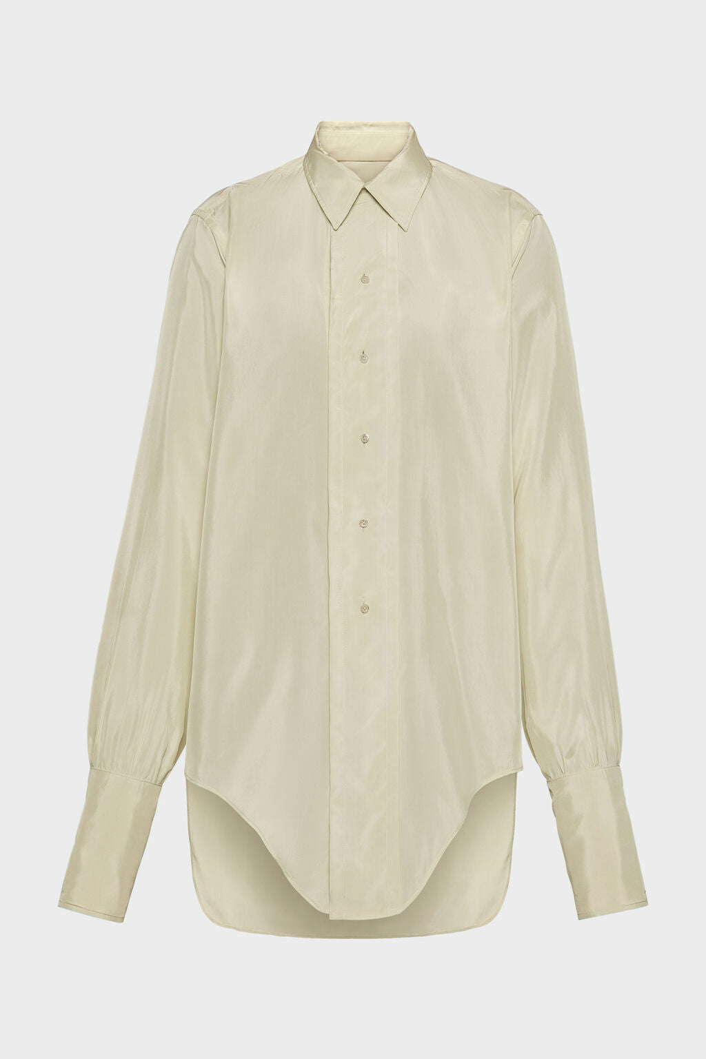 Dropped hem shirt