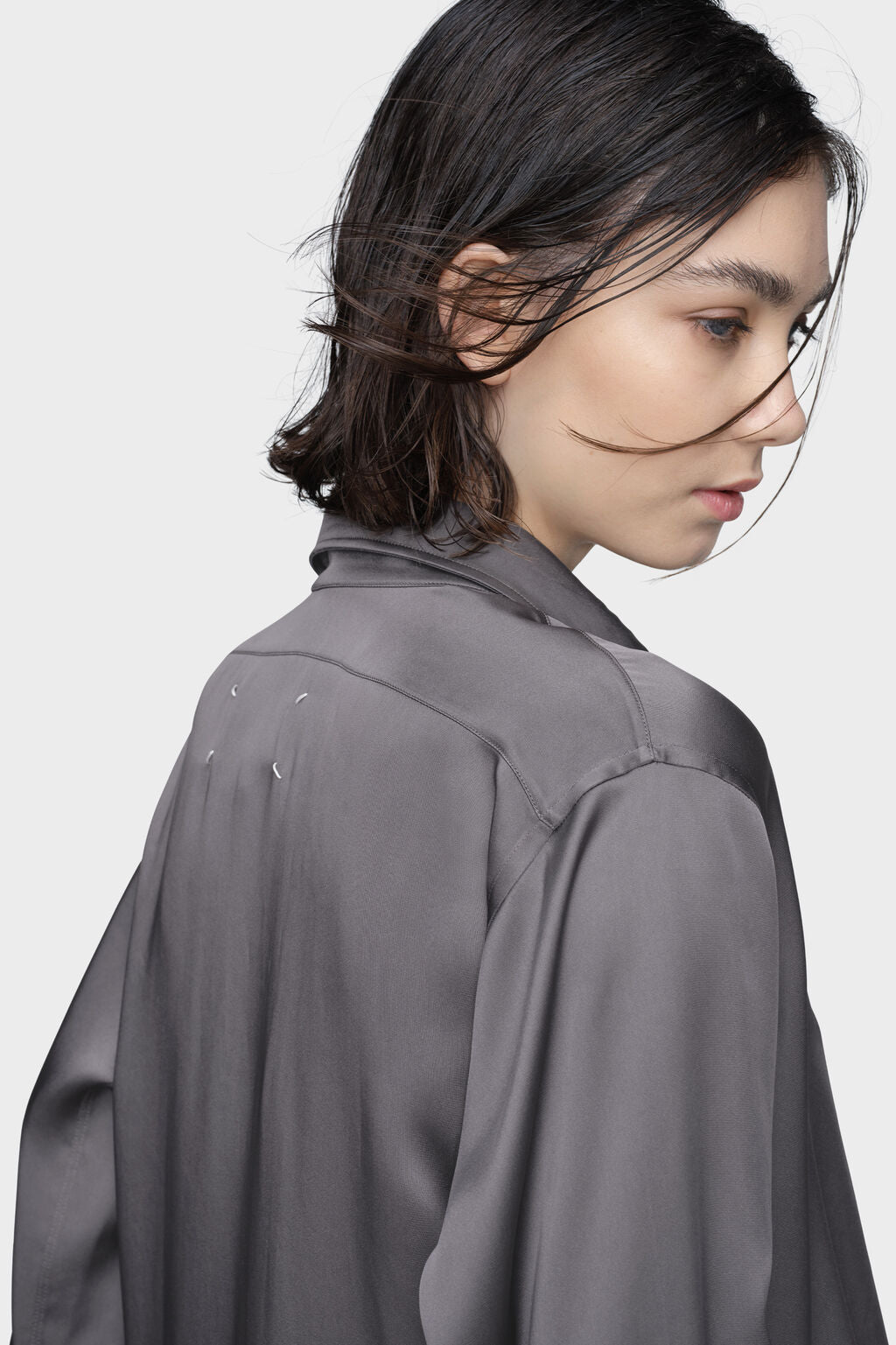 Designer GREY Long-sleeved shirt | Shop Online | Maison Margiela