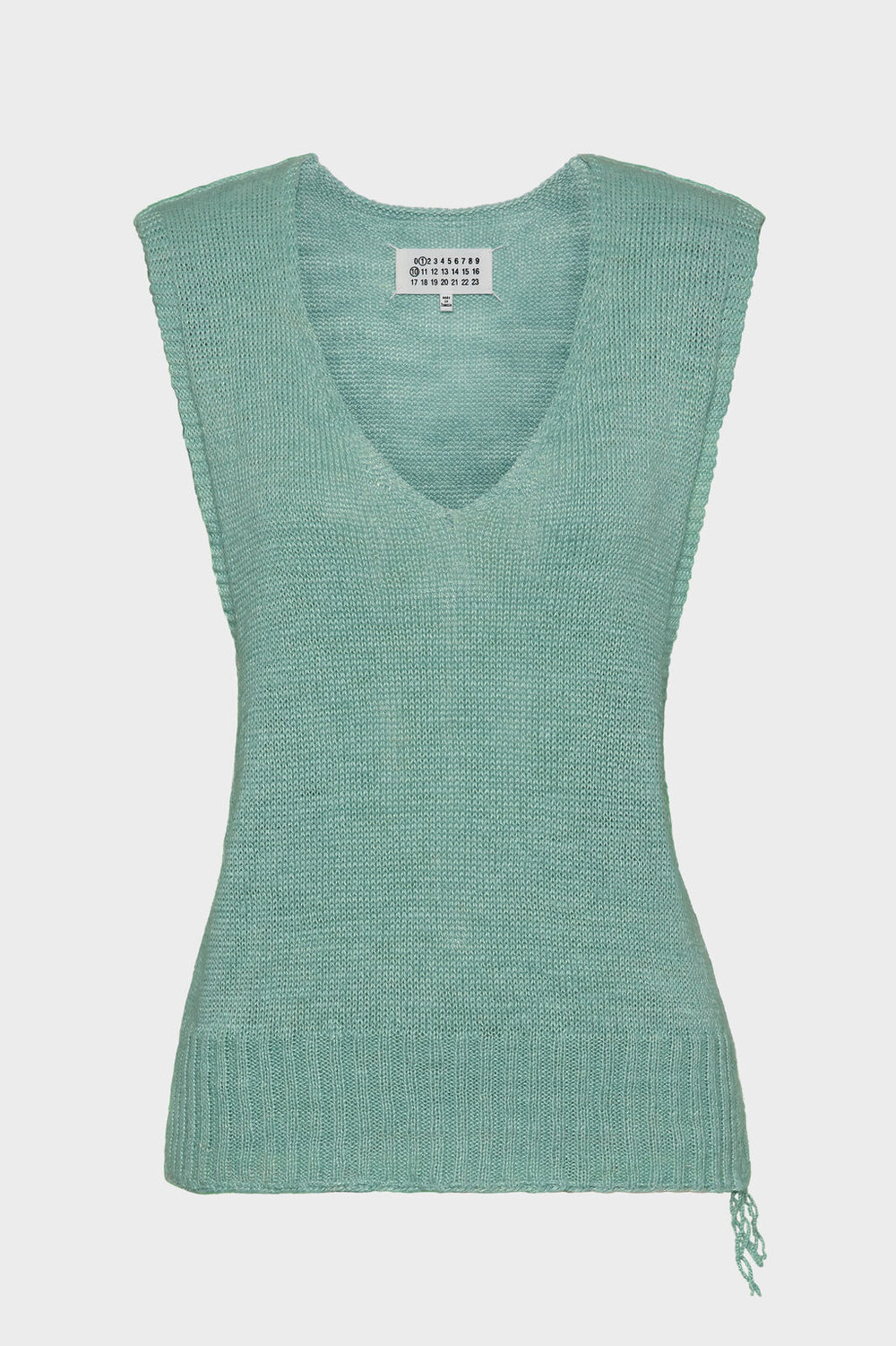 Maison Margiela Gardening hemp knit vest