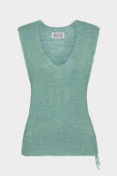 Gardening hemp knit vest