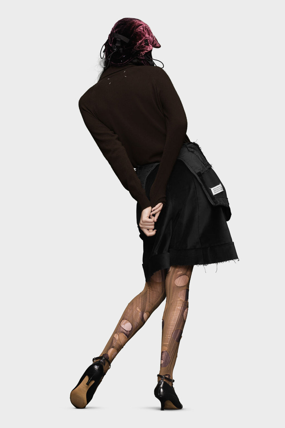 Maison Margiela Wool polo-neck top