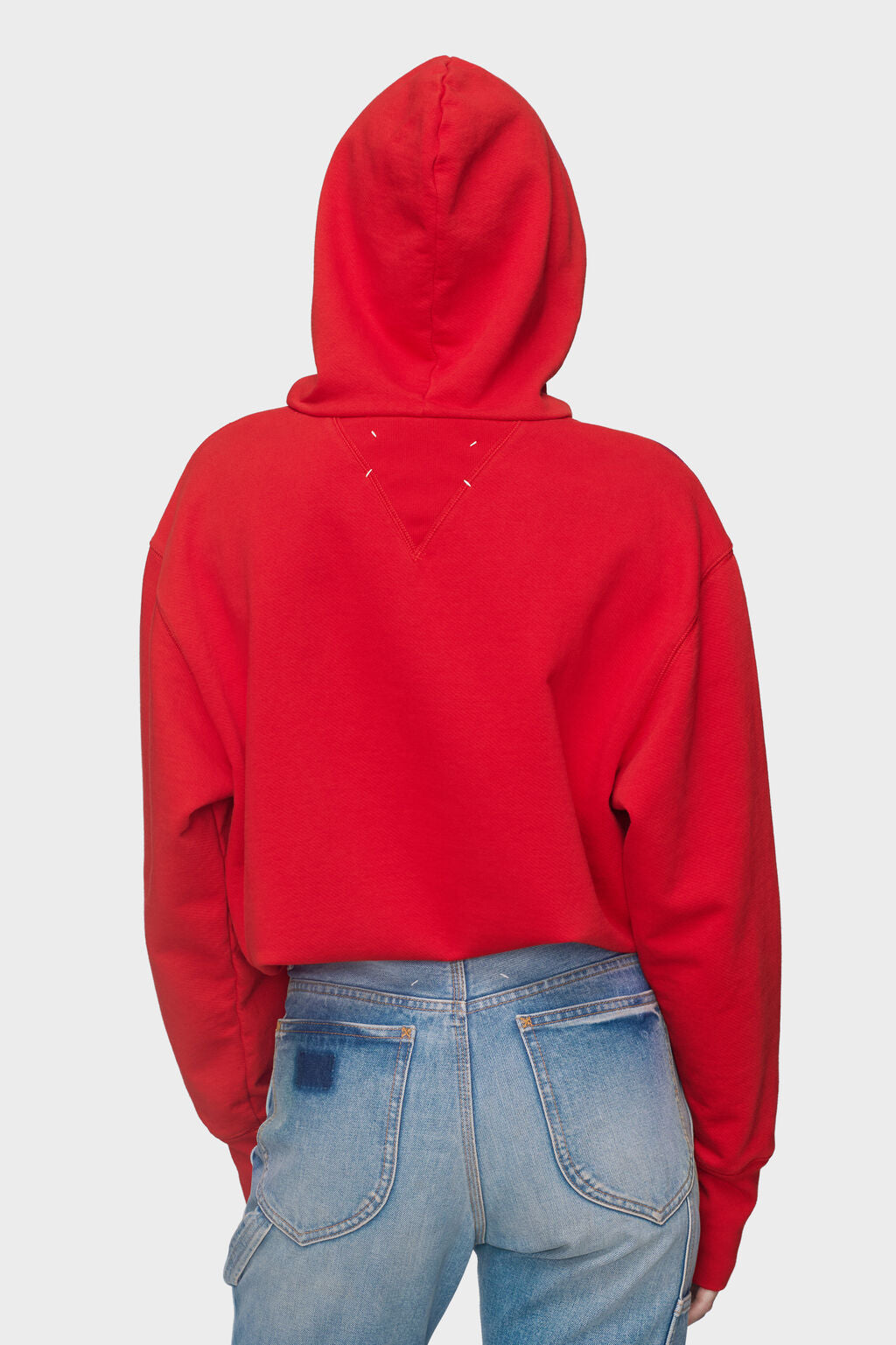 Cotton hooded sweatshirt
