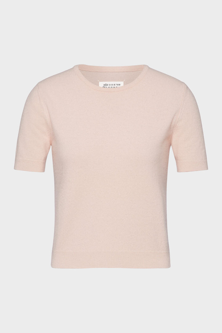 Crewneck knit top