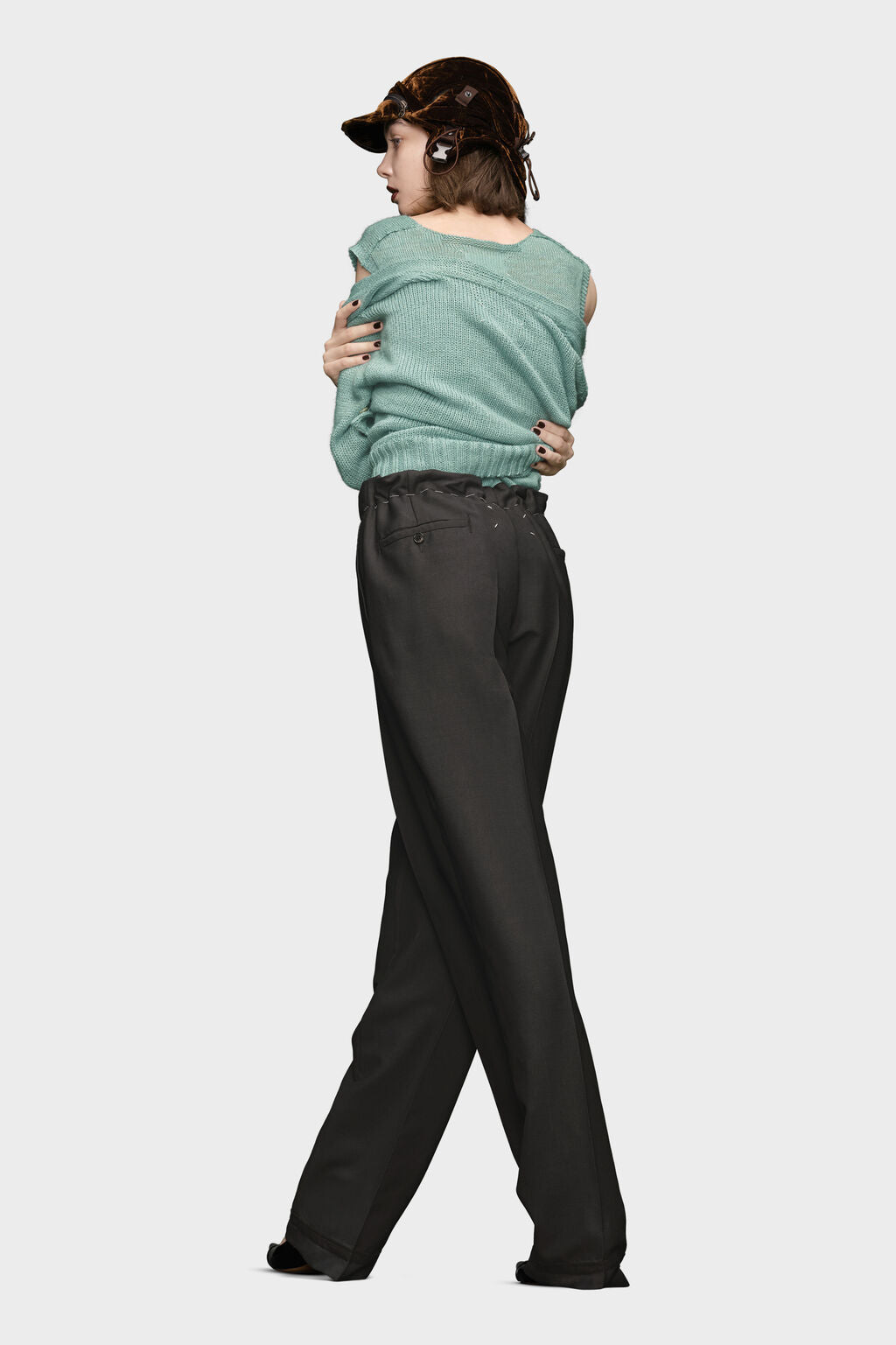 Mohair trousers