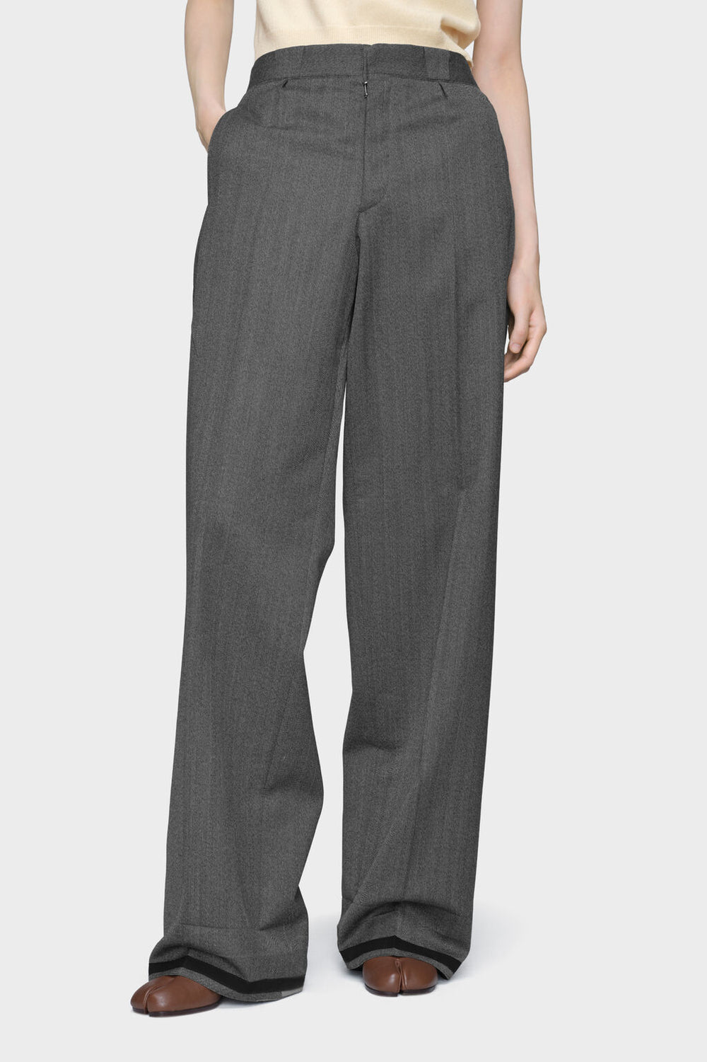 Maison Margiela Tailored wool trousers