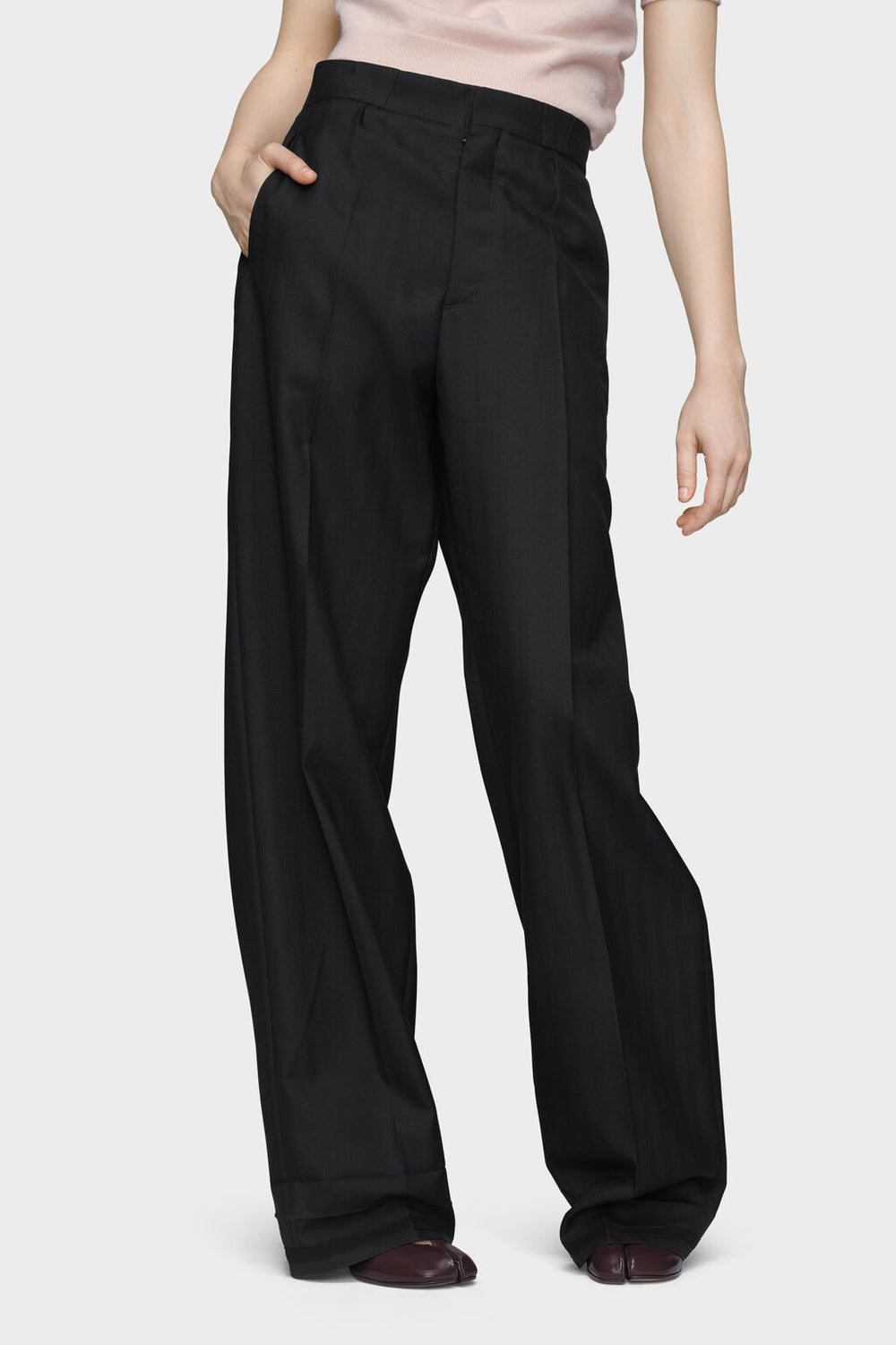 Maison Margiela Tailored wool trousers