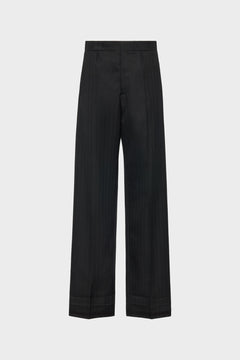 Tailored wool trousers