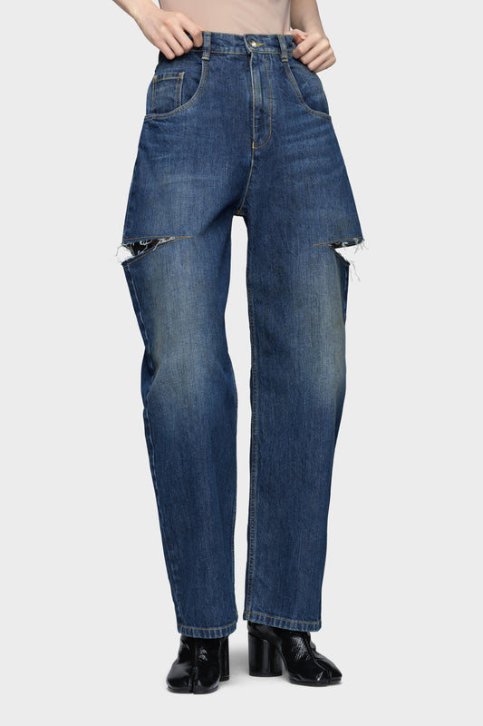 Maison Margiela Cut-out jeans