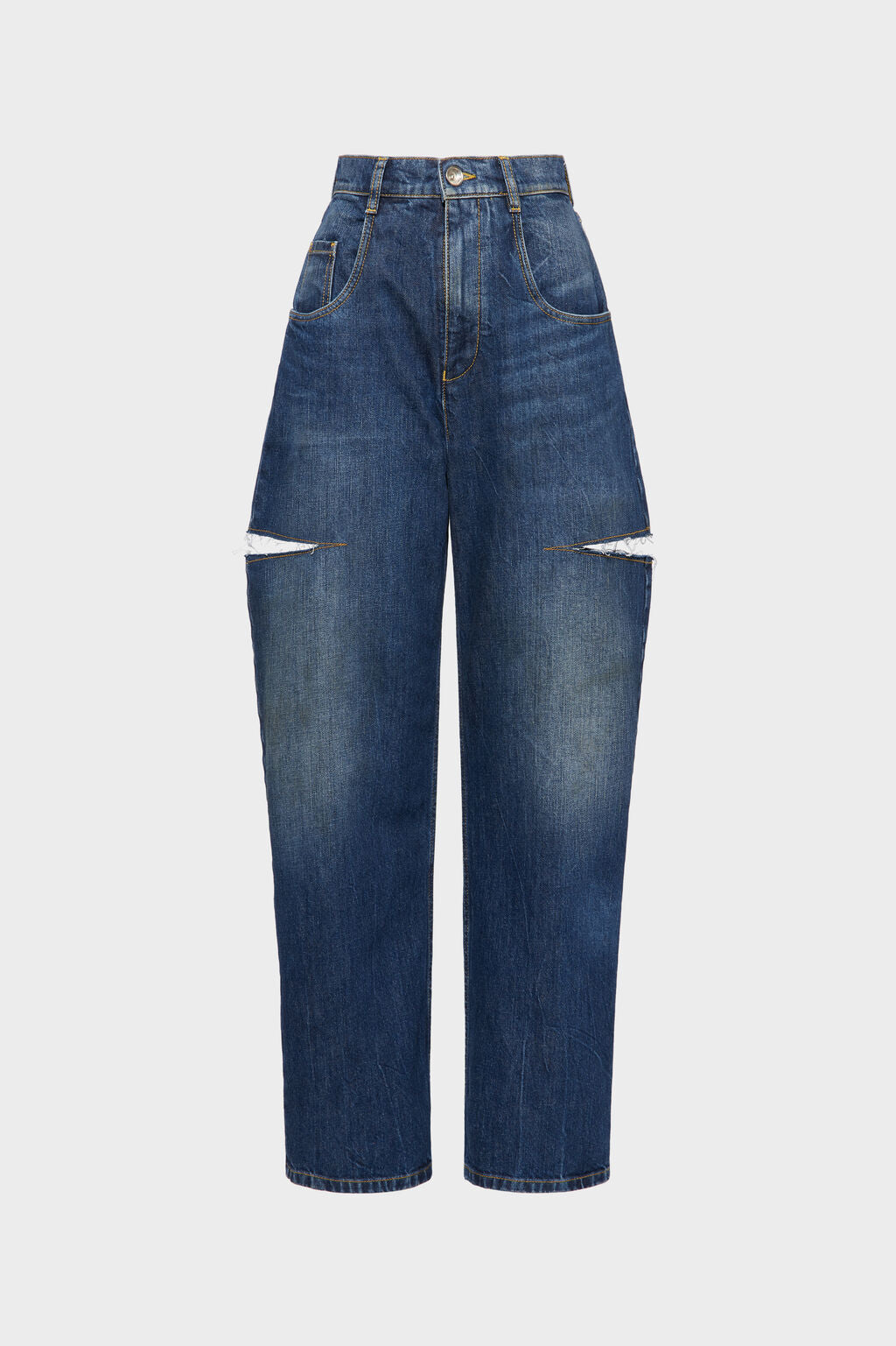 Cut-out jeans