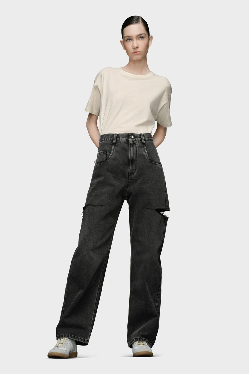 Maison Margiela Cut-out jeans