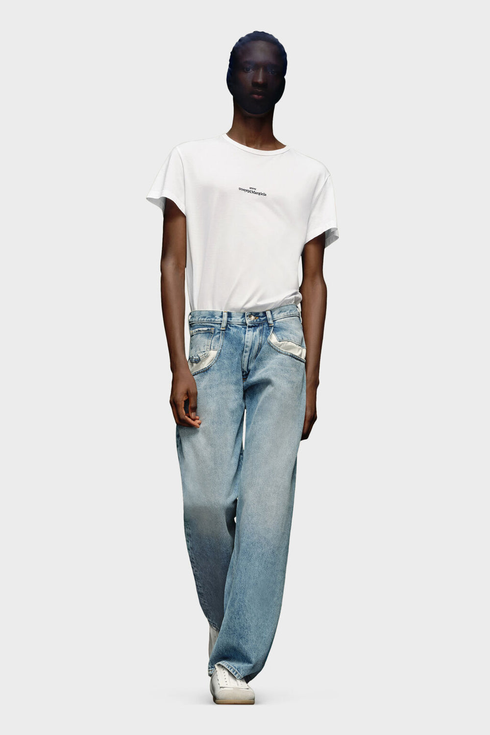 Maison Margiela Straight jeans with contrasted pockets