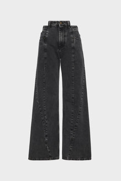 Cut-out jeans