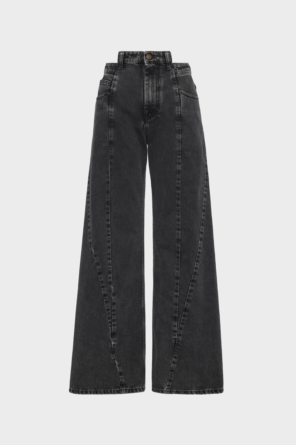 Cut-out jeans