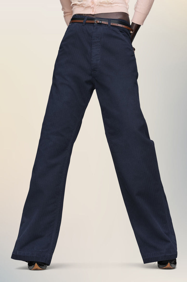 Herringbone trousers
