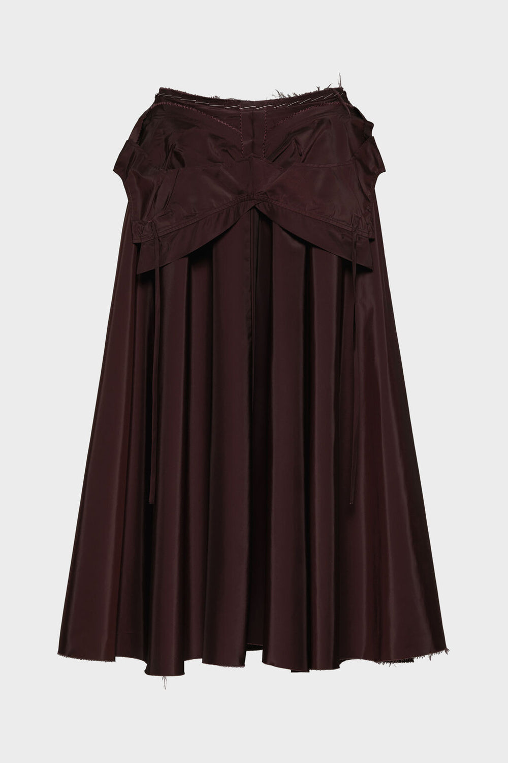 Maison Margiela Taffeta Midi Skirt