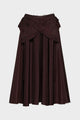 Taffeta Midi Skirt