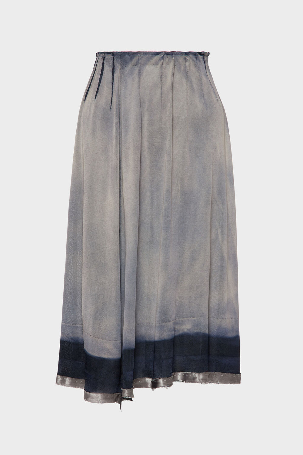 Maison Margiela Sun-faded midi skirt