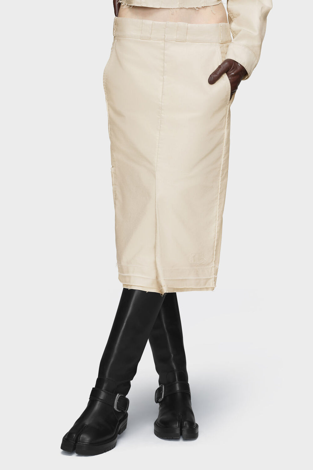 Maison Margiela Chino midi skirt