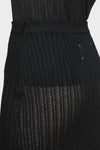 Maison Margiela Ribbed knit midi skirt