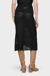 Maison Margiela Ribbed knit midi skirt