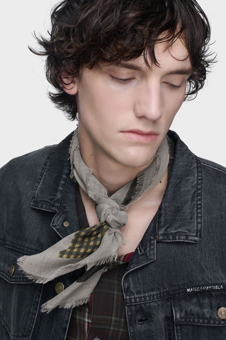 Cashmere foulard