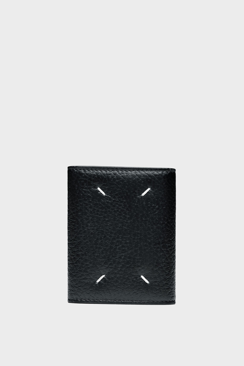 Accordion fold leather wallet