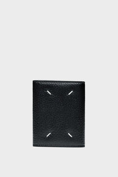 Accordion fold leather wallet
