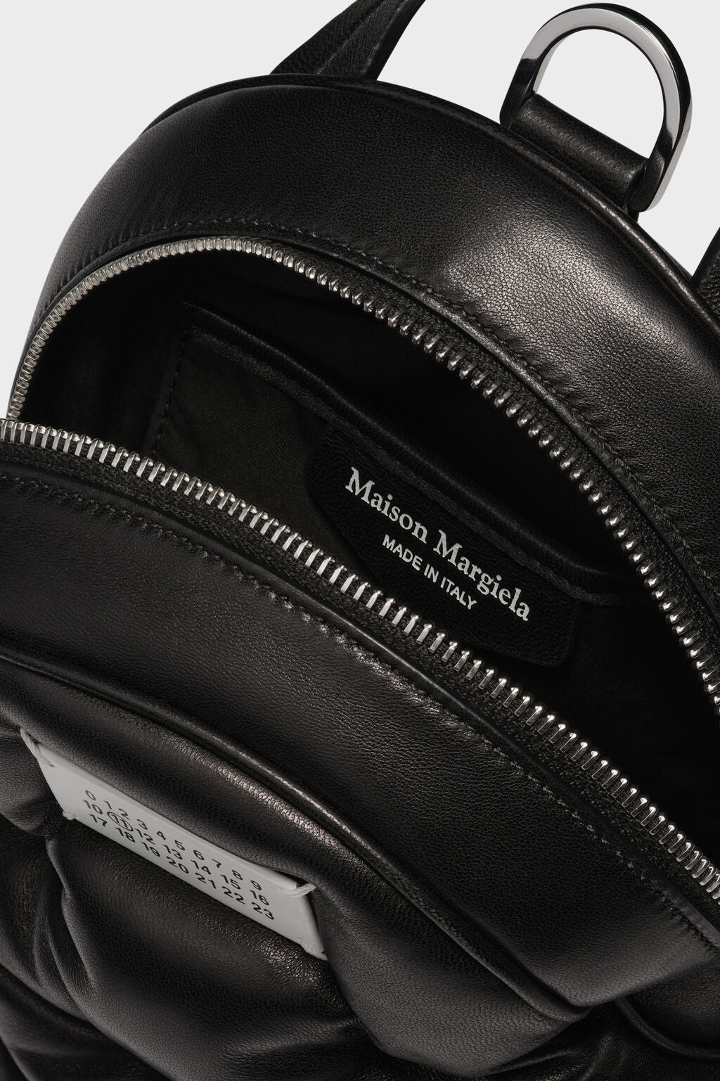 Designer Black Glam Slam Backpack | Shop Online | Maison Margiela