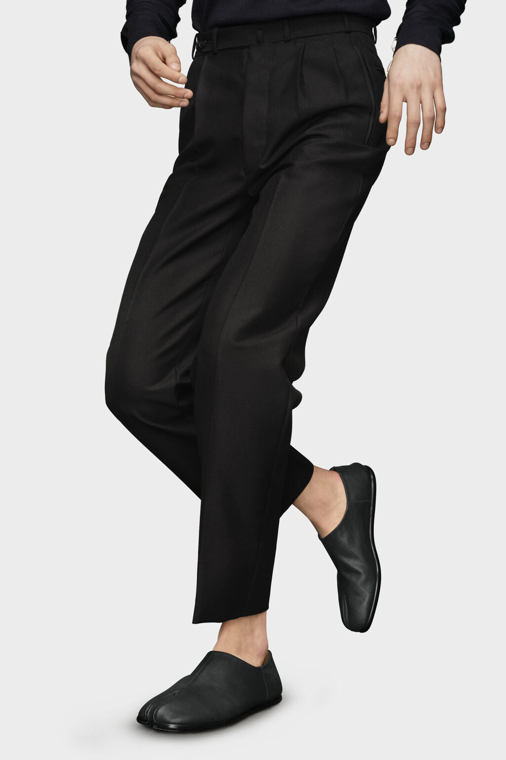 Designer Black Tabi babouches | Shop Online | Maison Margiela