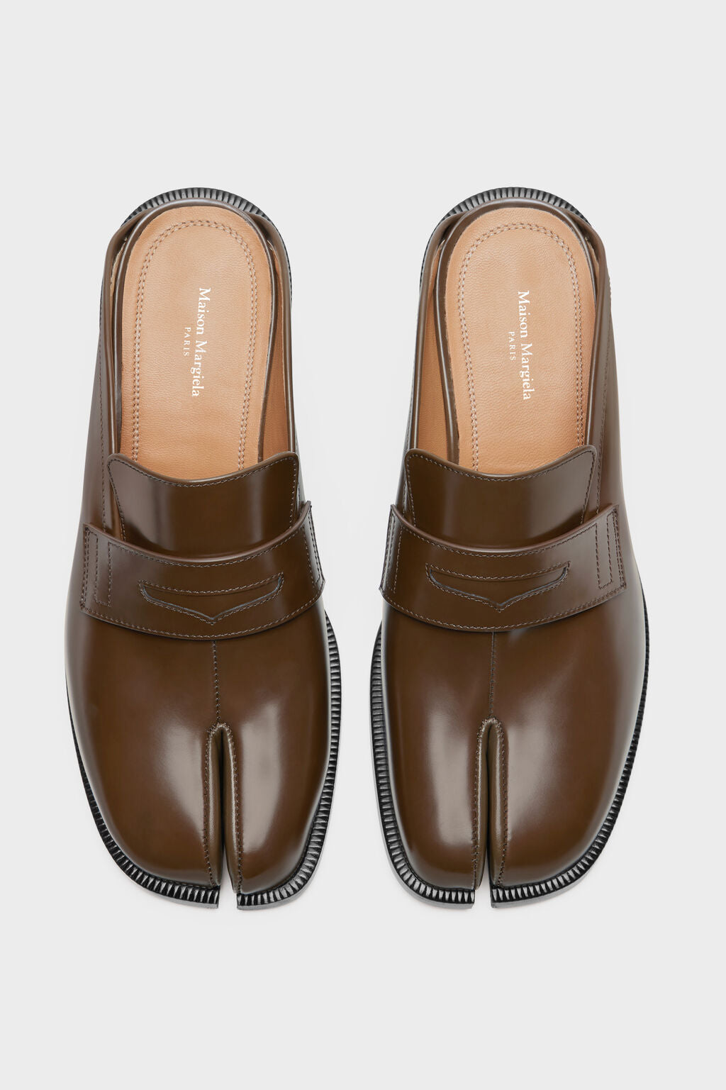Designer BROWNS Tabi city loafer mule | Shop Online | Maison Margiela