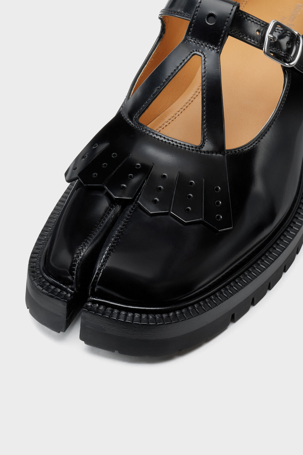 Designer Black Tabi Country Mary-Janes | Shop Online | Maison Margiela