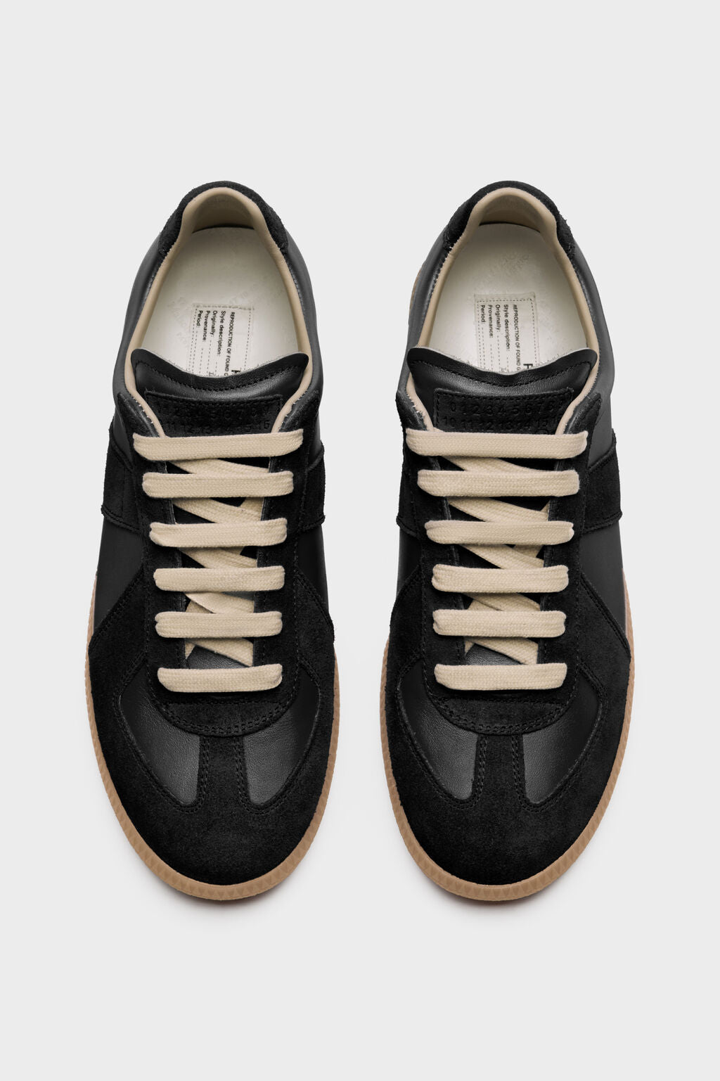 Designer Black Replica sneakers | Shop Online | Maison Margiela