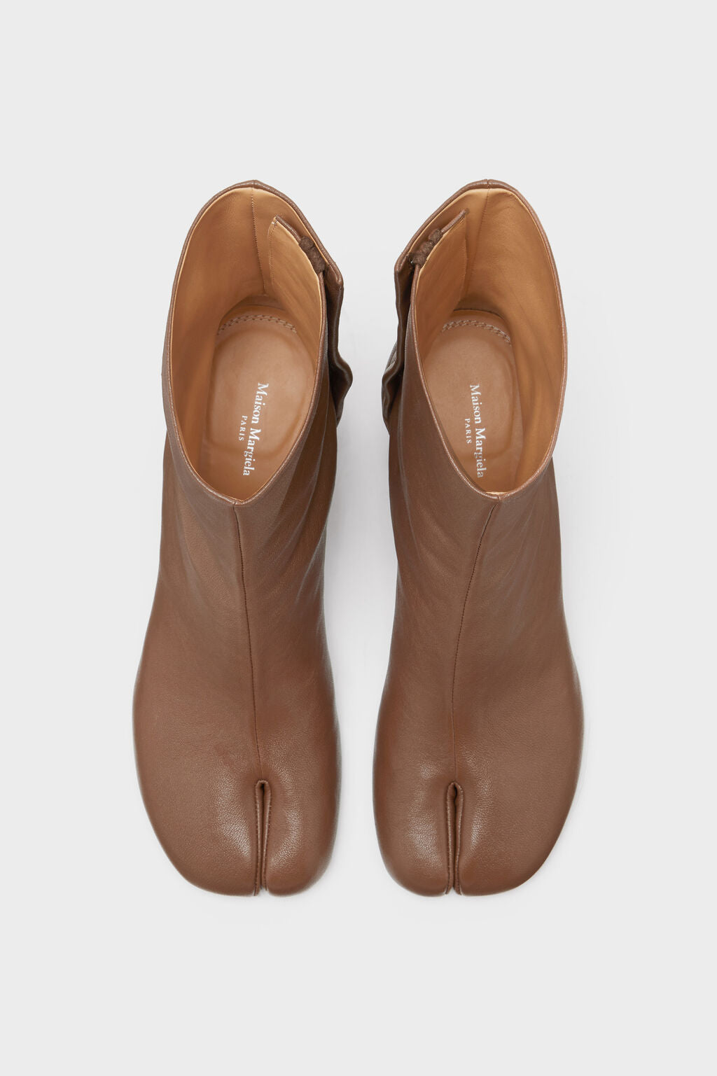靴 Maison Margiela Tabi boots 37 Nude Designer Brown Tabi ankle boots | Shop Online | Maison Margiela