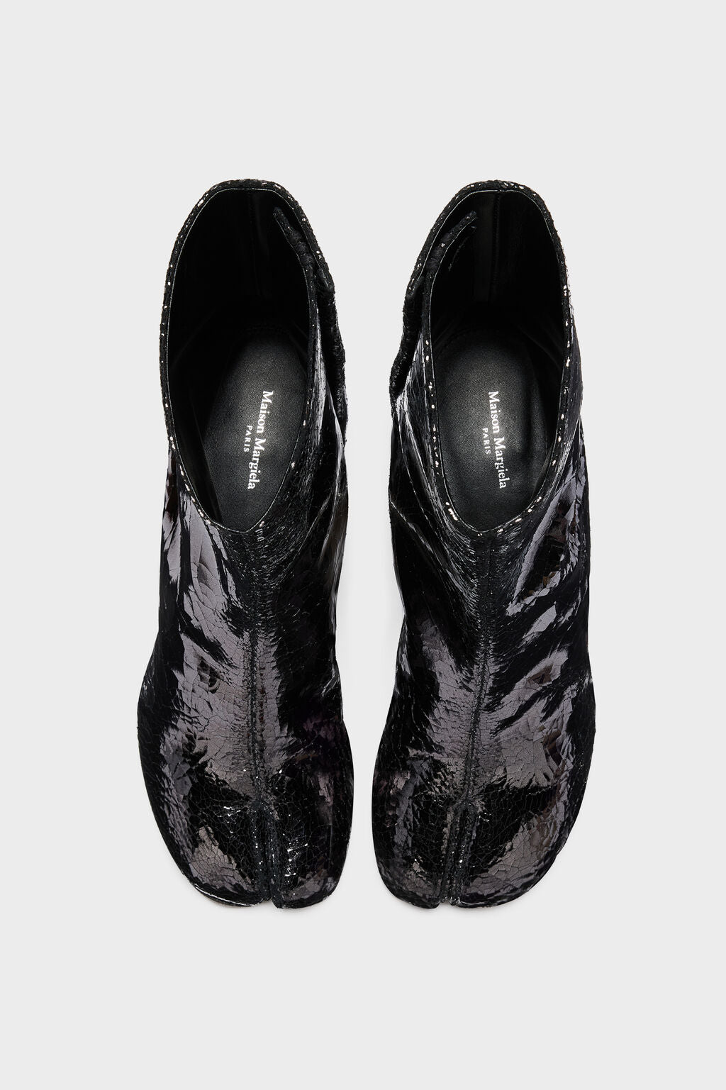 Tabi broken mirror boots