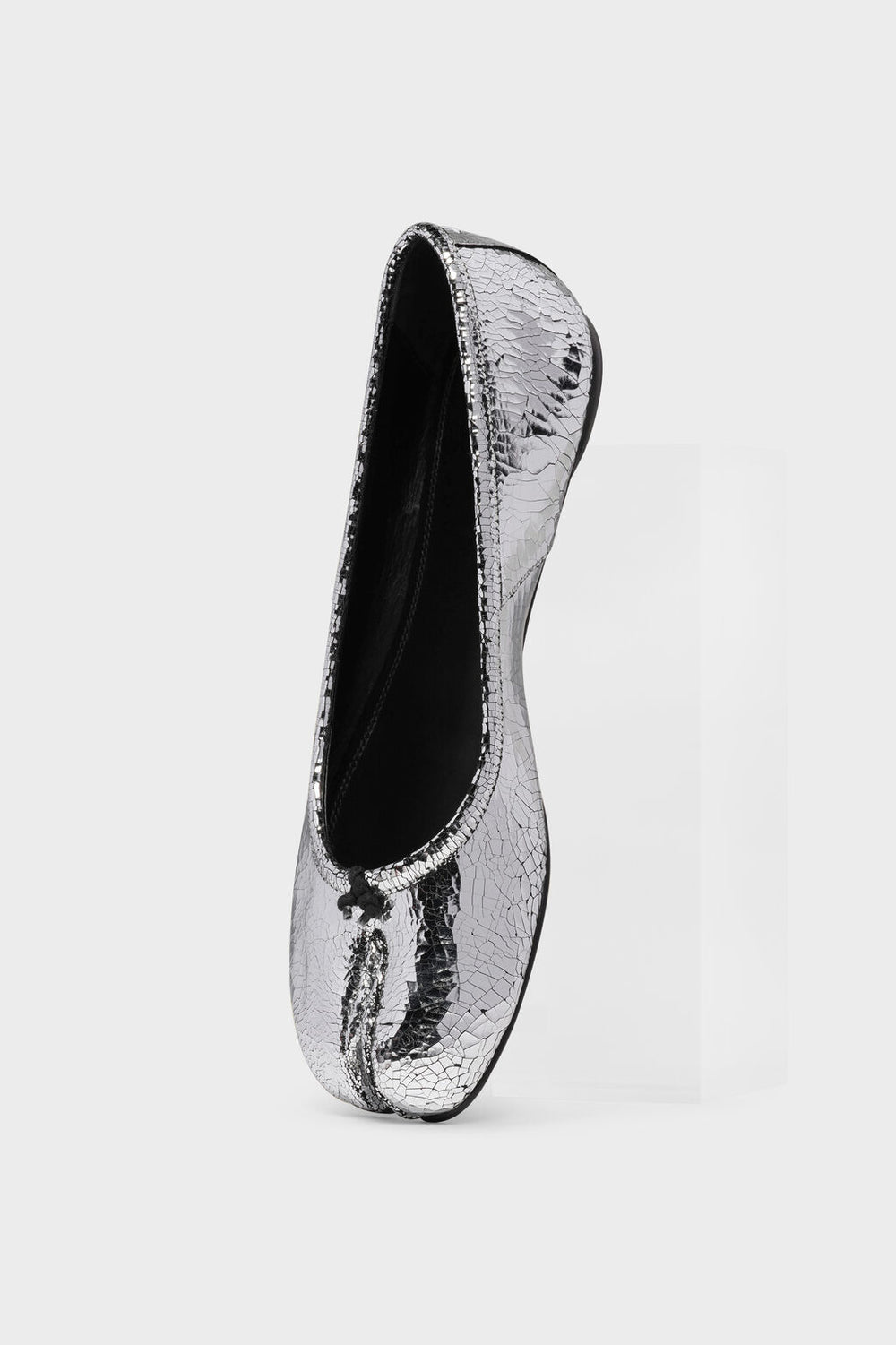 Maison Margiela Tabi broken mirror ballerina
