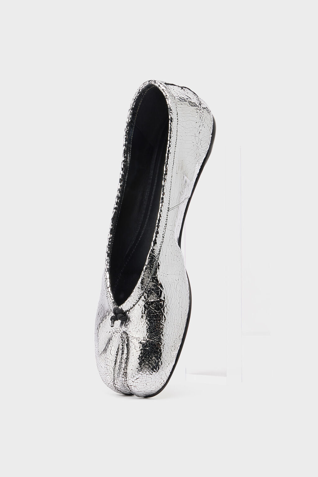 【美品】  Maison Margiela / メゾンマルジェラ | 2023AW | TABI BALLERINA FLAT ブロークンミラー バレエシューズ | 36 | シルバー | レディース Maison Margiela（メゾンマルジェラ） バレエシューズ TABI BROKEN