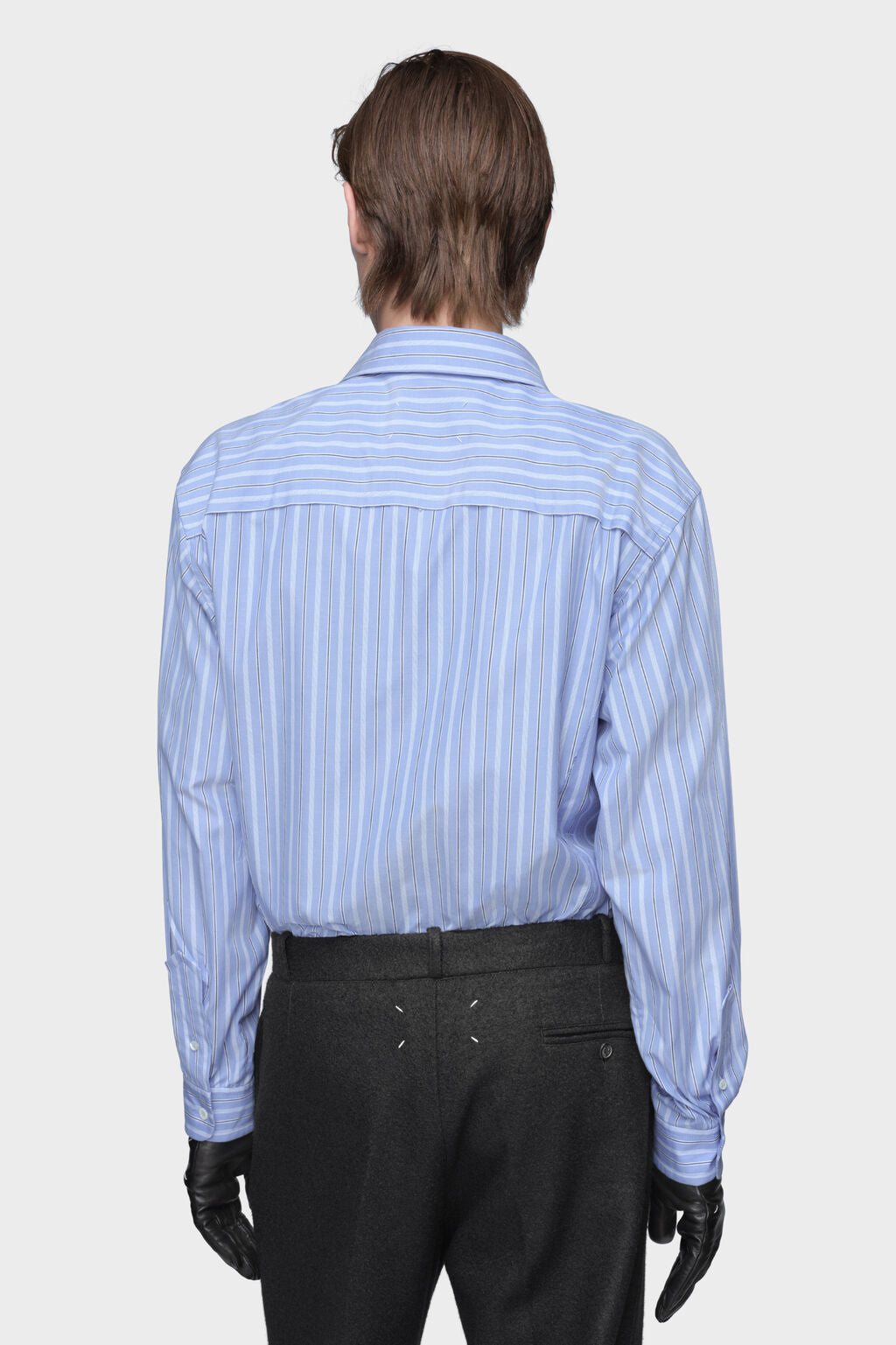 Designer Blue Cotton shirt | Shop Online | Maison Margiela