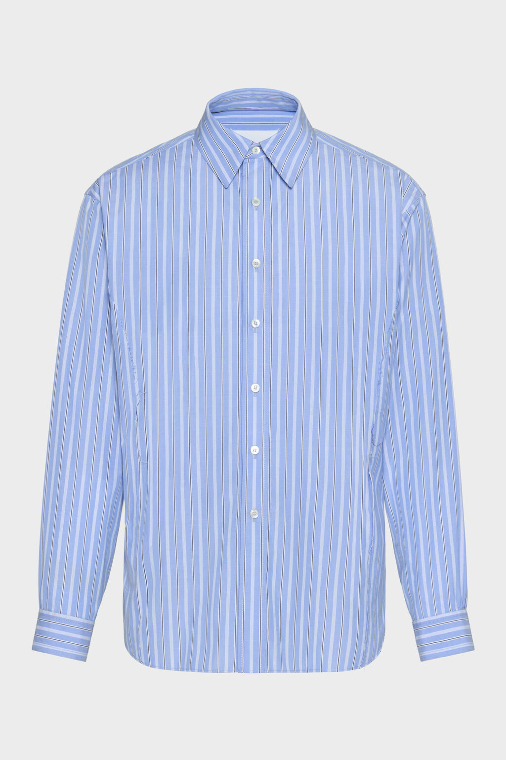 Designer Blue Cotton shirt | Shop Online | Maison Margiela