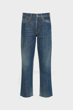 Straight-leg jeans